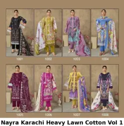 Nayra Karachi Heavy Lawn Cotton Vol 1