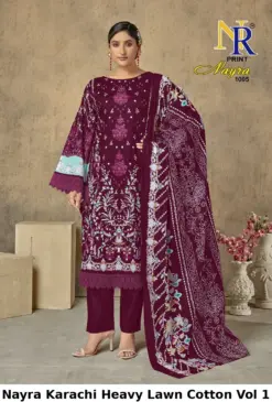 Nayra Karachi Heavy Lawn Cotton Vol 1