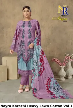 Nayra Karachi Heavy Lawn Cotton Vol 1