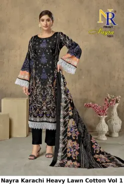 Nayra Karachi Heavy Lawn Cotton Vol 1