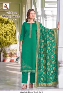 Alok Suit Glossy Touch Vol 2