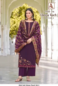 Alok Suit Glossy Touch Vol 2