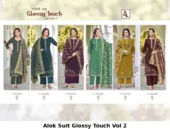 Alok Suit Glossy Touch Vol 2