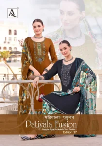 Alok Suit Patiyala Fusion Vol 17