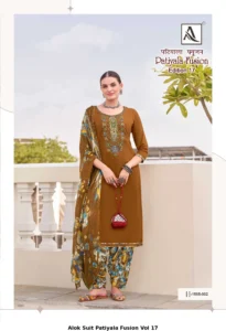 Alok Suit Patiyala Fusion Vol 17