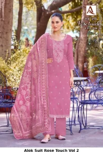 Alok Suit Rose Touch Vol 2