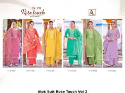 Alok Suit Rose Touch Vol 2