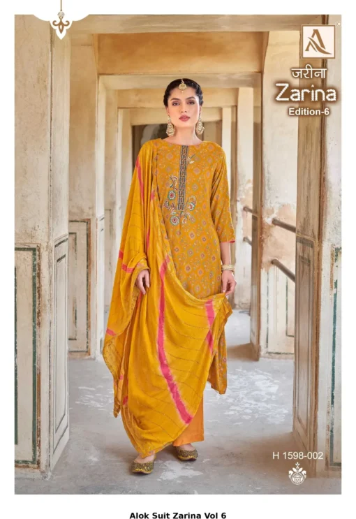 Alok Suit Zarina Vol 6