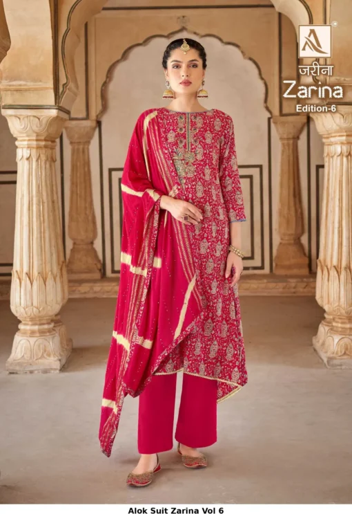 Alok Suit Zarina Vol 6