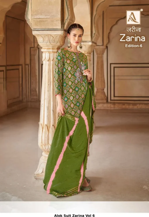 Alok Suit Zarina Vol 6