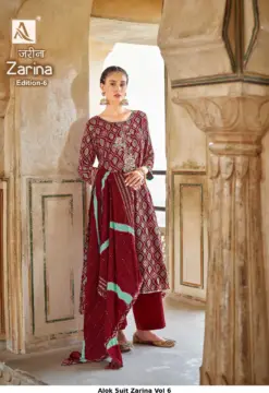 Alok Suit Zarina Vol 6