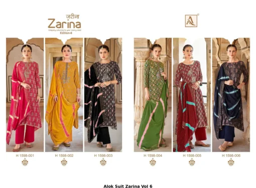 Alok Suit Zarina Vol 6