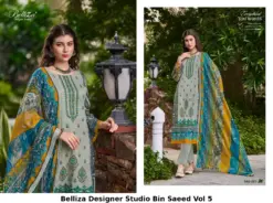 Belliza Designer Studio Bin Saeed Vol 5