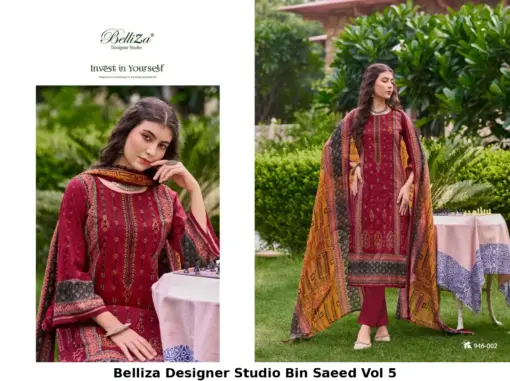 Belliza Designer Studio Bin Saeed Vol 5