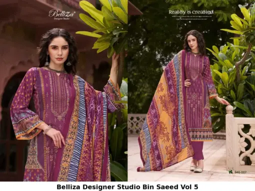 Belliza Designer Studio Bin Saeed Vol 5