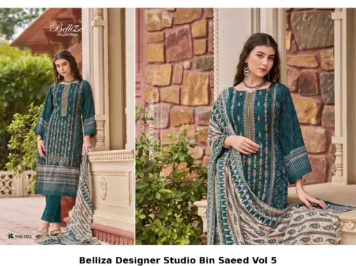 Belliza Designer Studio Bin Saeed Vol 5