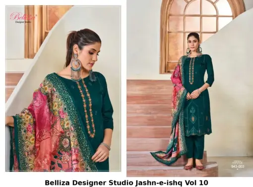 Belliza Designer Studio Jashn-e-ishq Vol 10