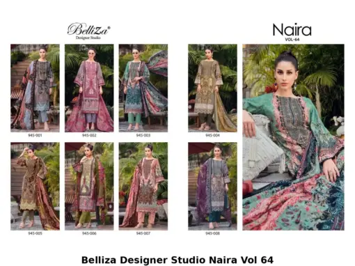 Belliza Designer Studio Naira Vol 64