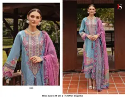 Bliss Lawn 24 Vol 2 - Chiffon Dupatta