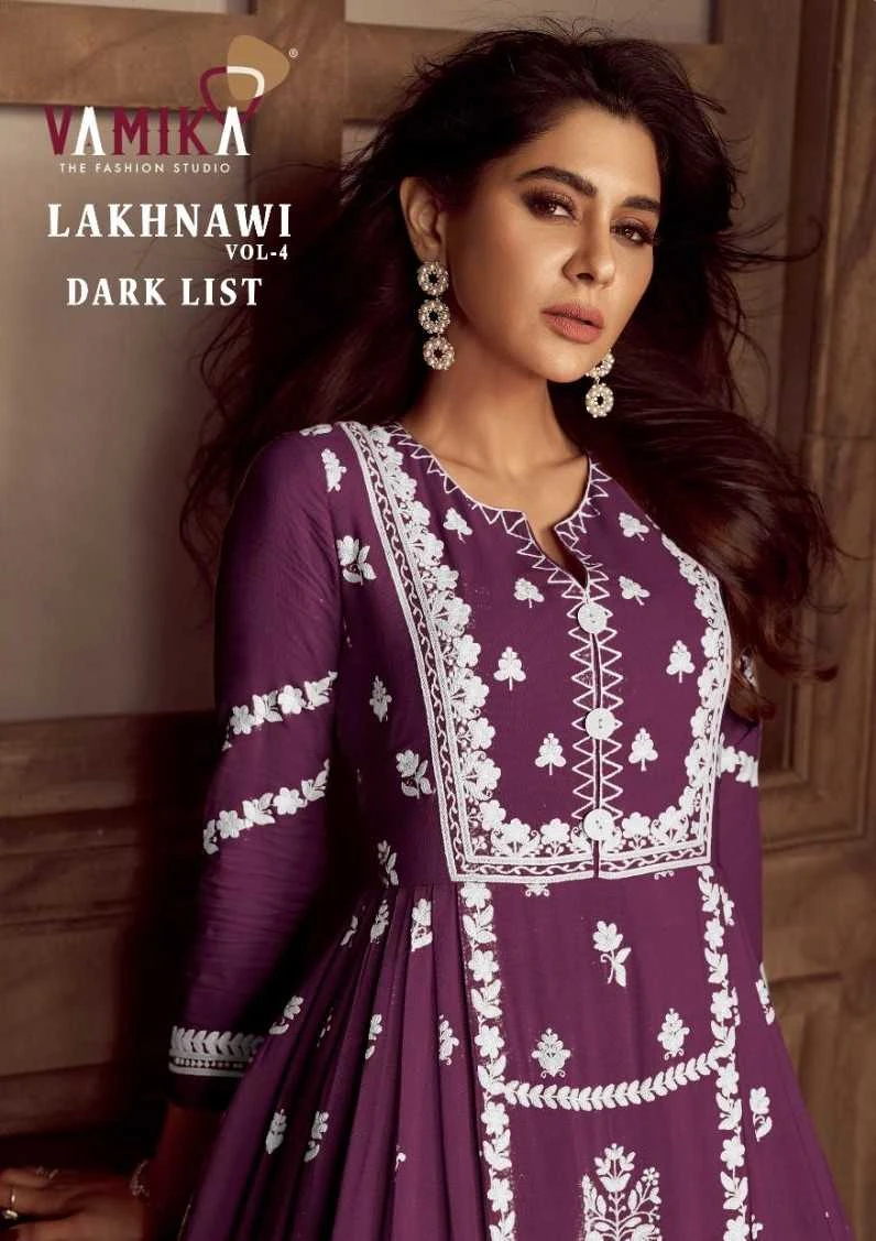 Vamika Lakhnavi Vol 4 Dark Color