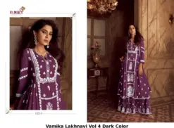 Vamika Lakhnavi Vol 4 Dark Color