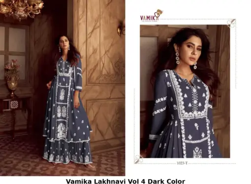 Vamika Lakhnavi Vol 4 Dark Color