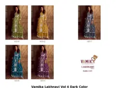 Vamika Lakhnavi Vol 4 Dark Color