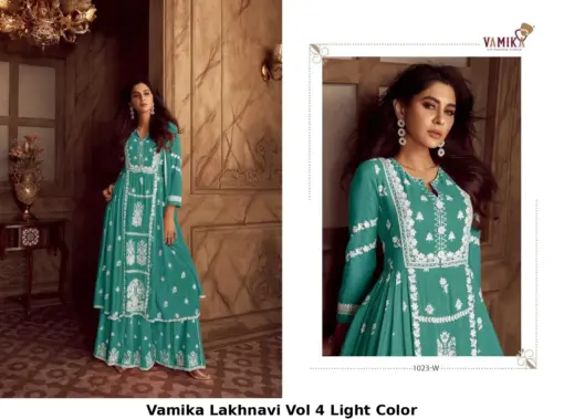 Vamika Lakhnavi Vol 4 Light Color