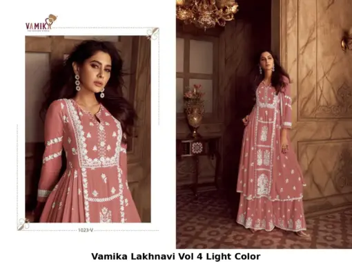 Vamika Lakhnavi Vol 4 Light Color