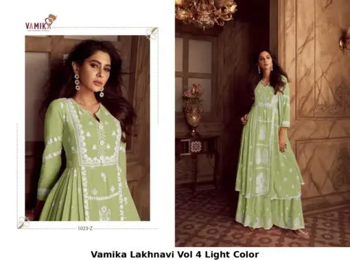 Vamika Lakhnavi Vol 4 Light Color