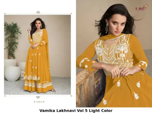 Vamika Lakhnavi Vol 5 Light Color