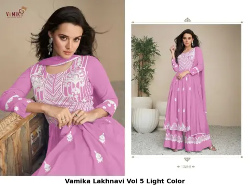 Vamika Lakhnavi Vol 5 Light Color