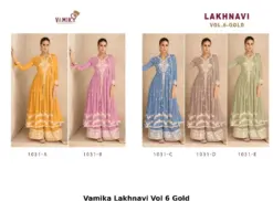 Vamika Lakhnavi Vol 6 Gold