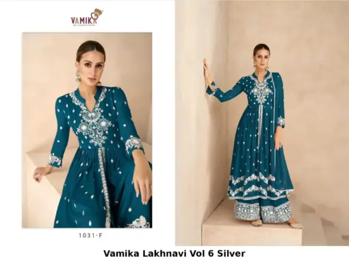 Vamika Lakhnavi Vol 6 Silver