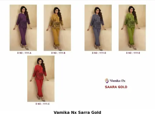 Vamika Nx Sarra Gold