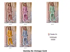 Vamika Nx Vintage Gold