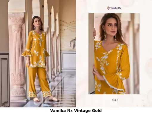 Vamika Nx Vintage Gold