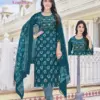 Devi Anushka Vol 1  Kurti Pant With Dupatta