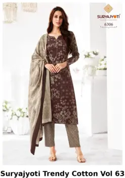 Suryajyoti Trendy Cotton Vol 63