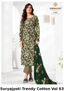 Suryajyoti Trendy Cotton Vol 63