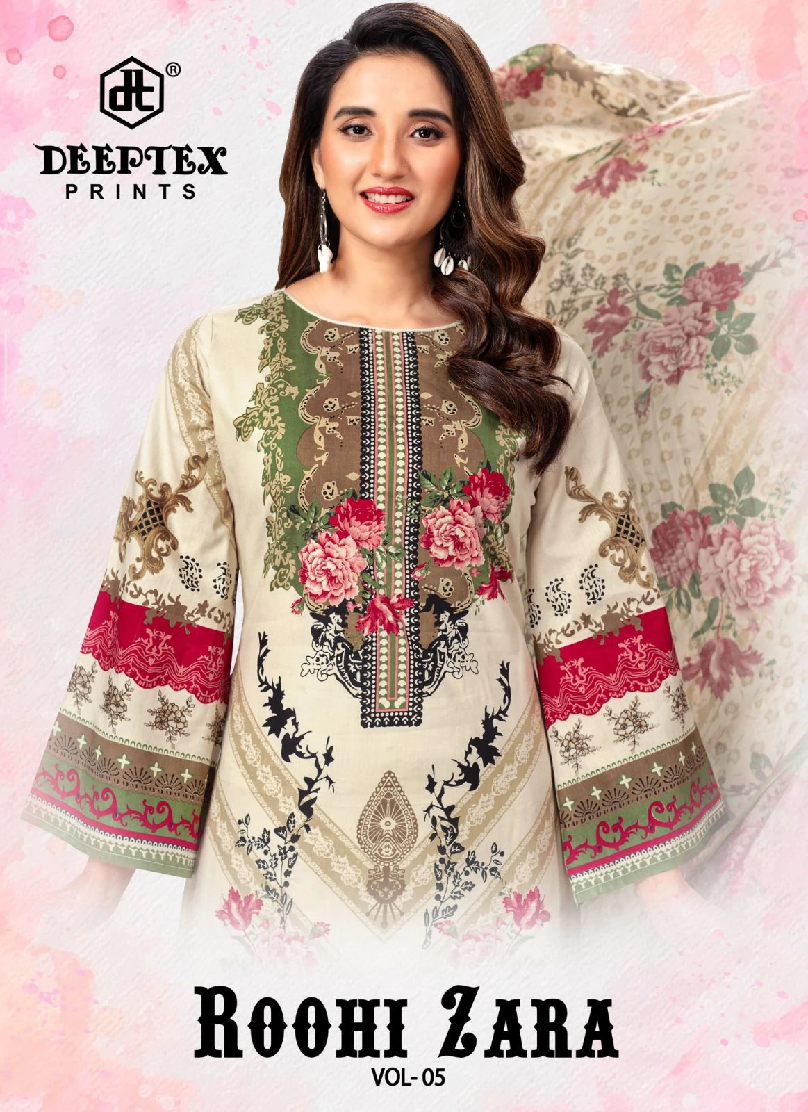 Deeptex Prints Roohi Zara Karachi Vol 5