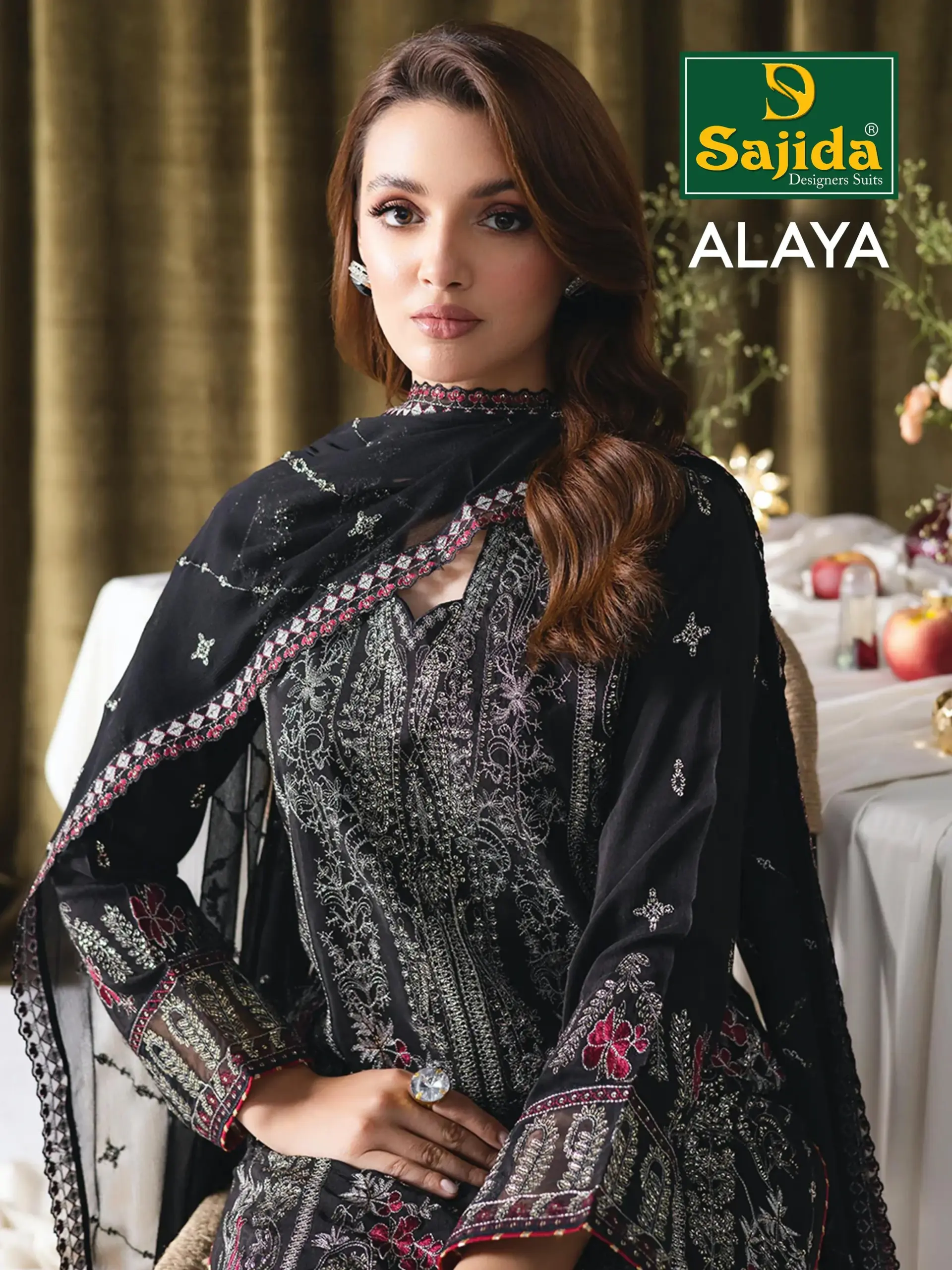 Sajida Designers Suit Alaya Vol 1