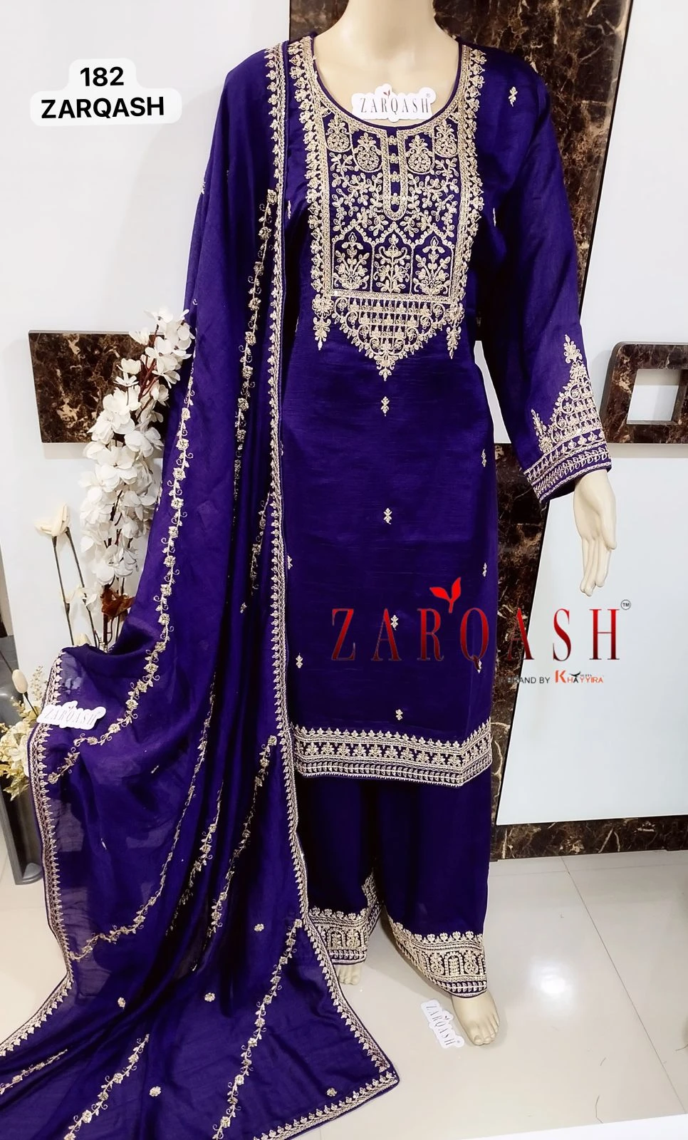 Zarqash Readymade Collection Five Star 182