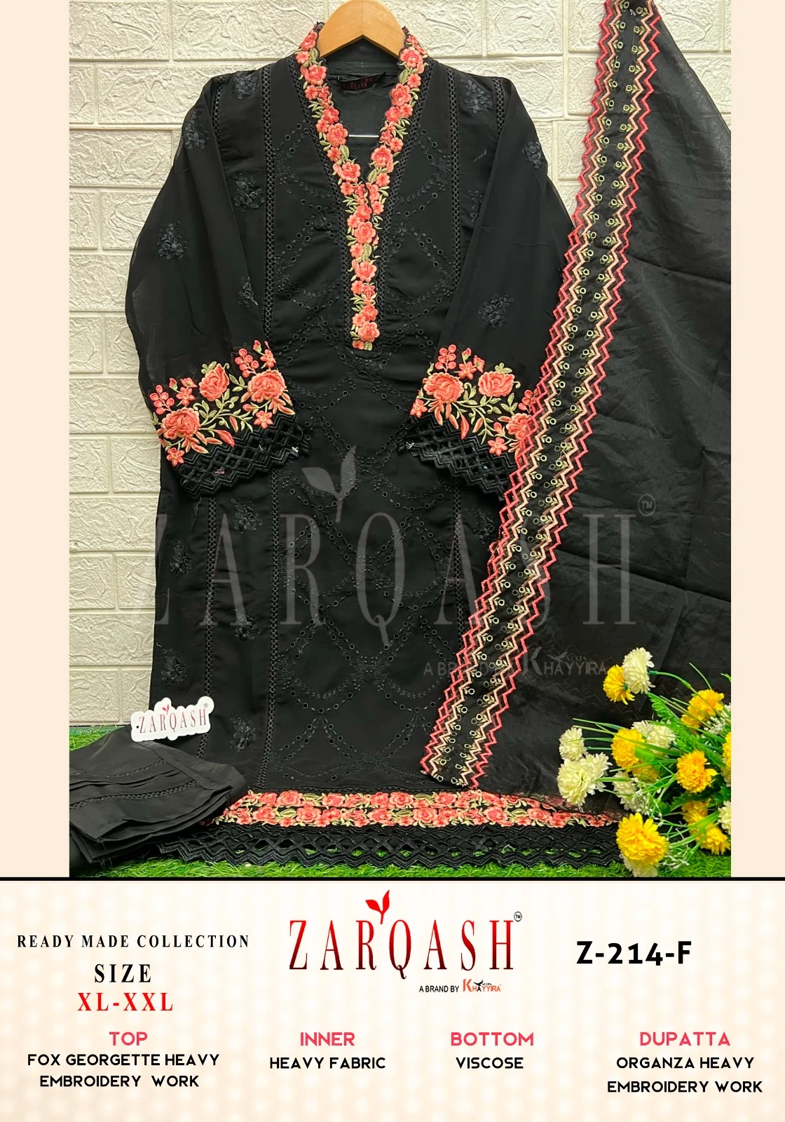 Zarqash Readymade Collection Z 214