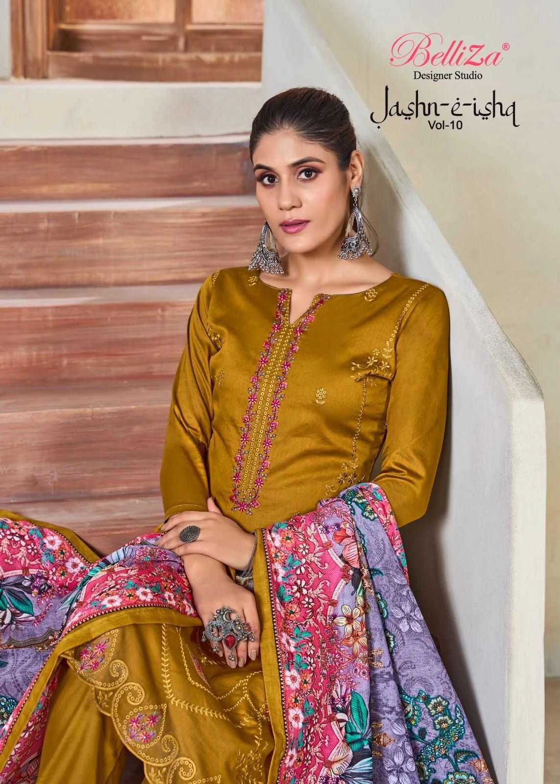 Belliza Designer Studio Jashn-e-ishq Vol 10