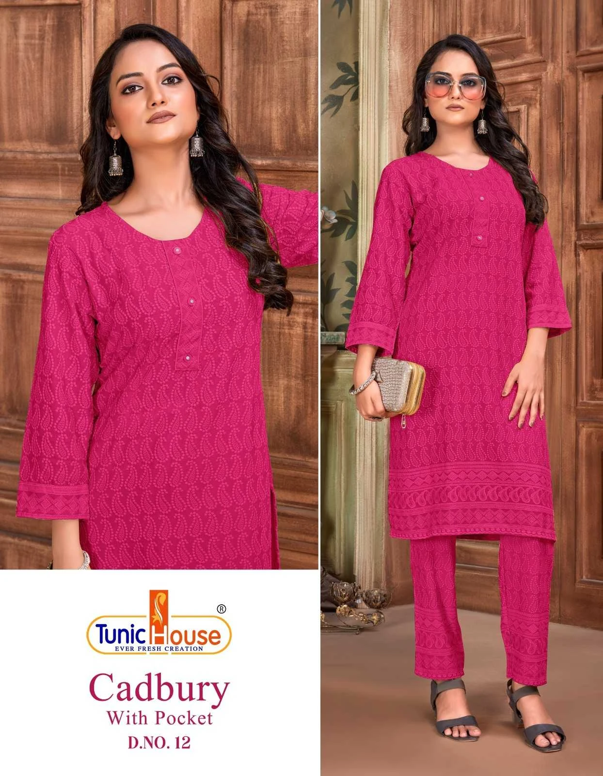 Tunic Cadbury Chikankari Collection