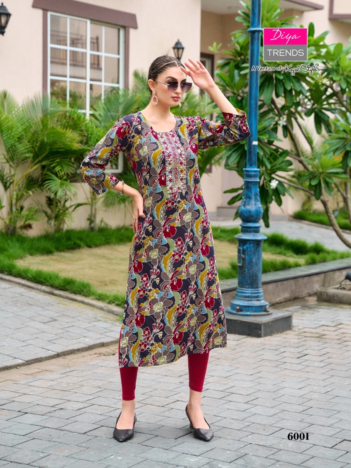 Diya Gardencity Vol 6 Rayon Kurtis Catalog Wholesale Surat
