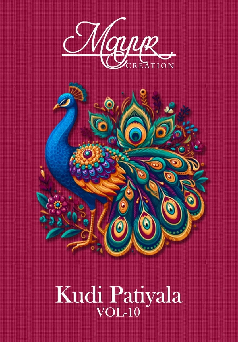 Mayur Kudi Patiyala Vol 10 Cotton Printed Dress Materials wholesale
