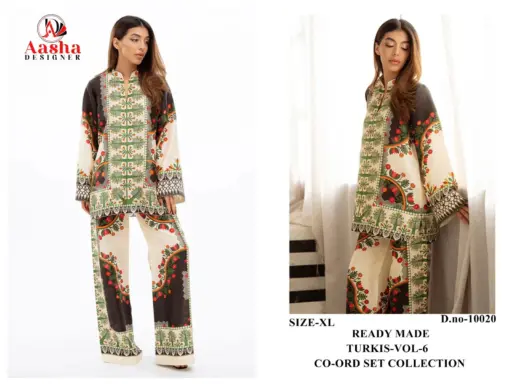 Aasha Turkis Vol 6 Co Ord Set Collection - Image 3