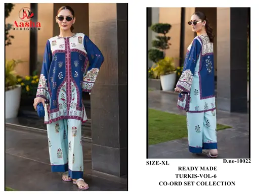 Aasha Turkis Vol 6 Co Ord Set Collection - Image 5